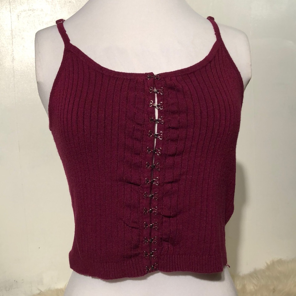 Forever 21 cropped top. Size Large